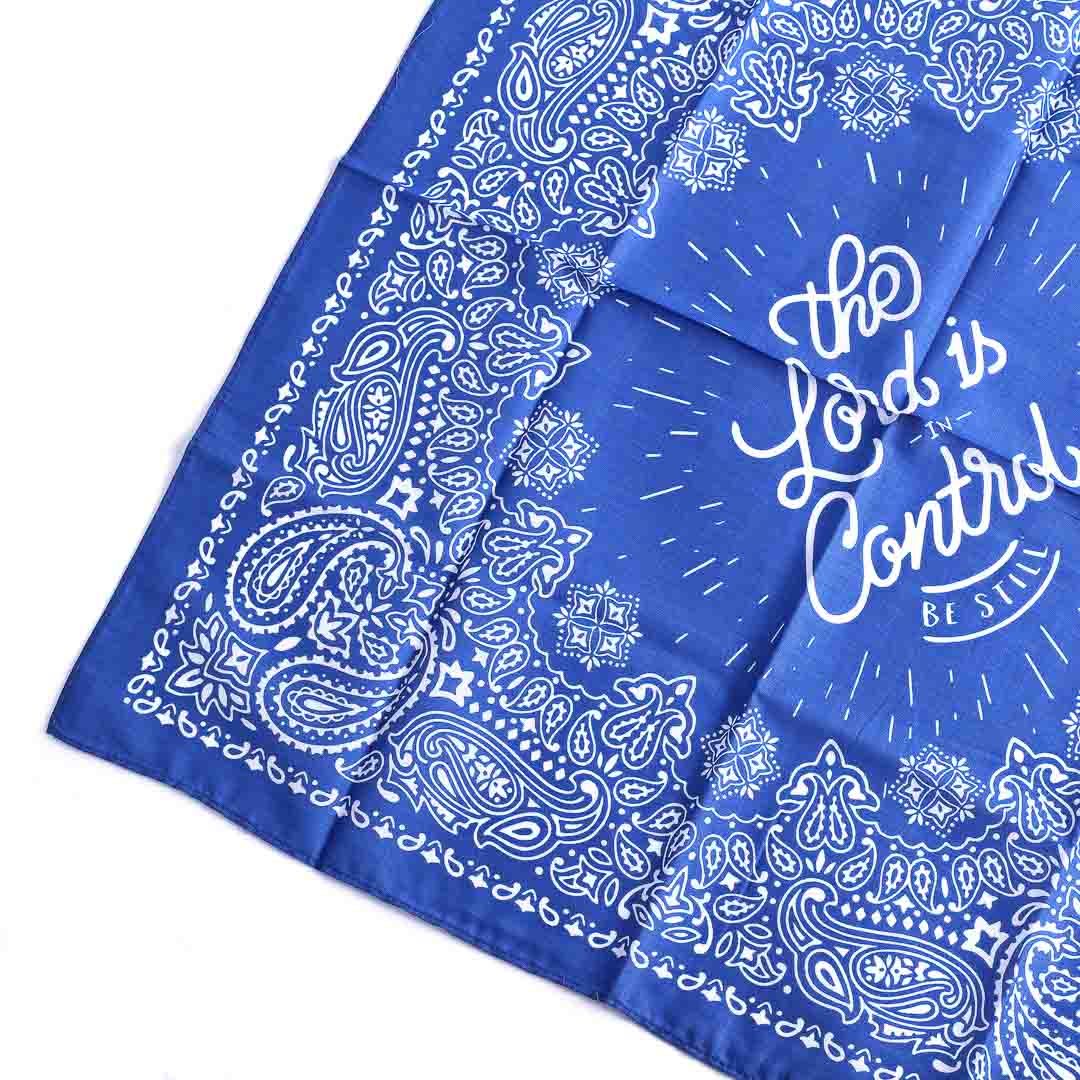 BANDANA LORD IN CONTROL - BLUE