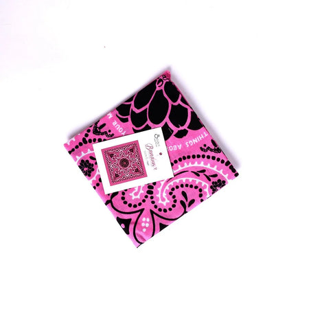 BANDANA BUTTERFLIES - PINK