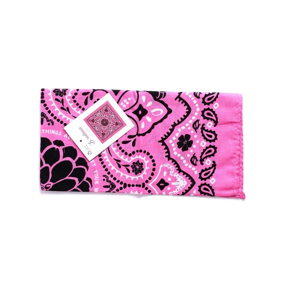 BANDANA BUTTERFLIES - PINK