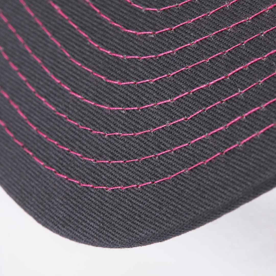 CAP WOMAN OF FAITH GREY/PINK