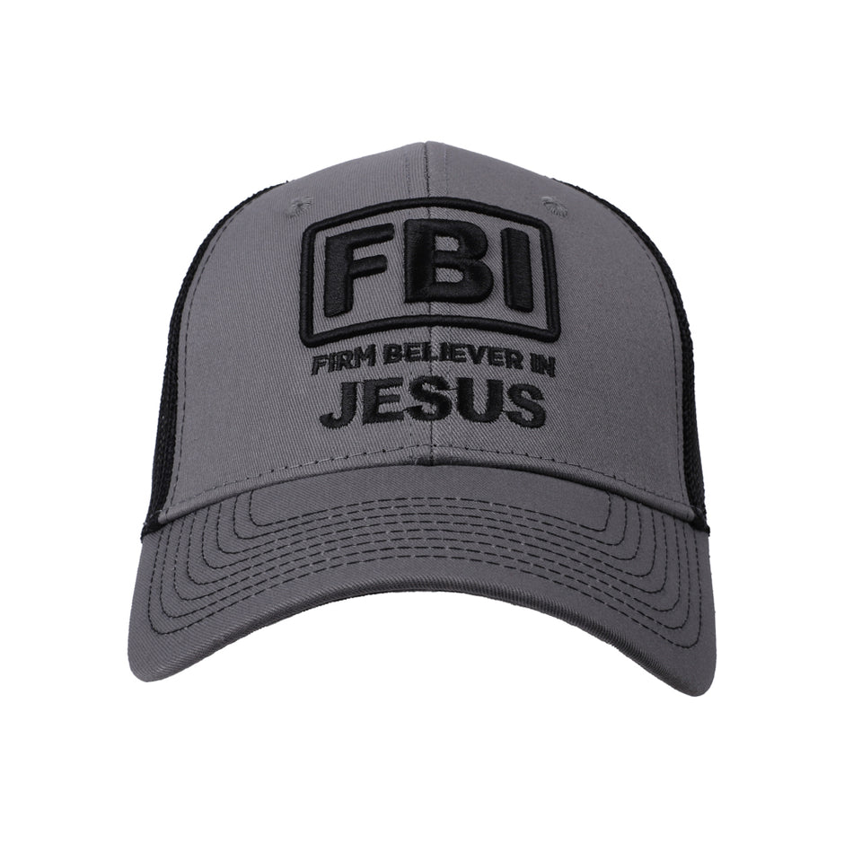 Cap Fbi Grey/Black - Updated
