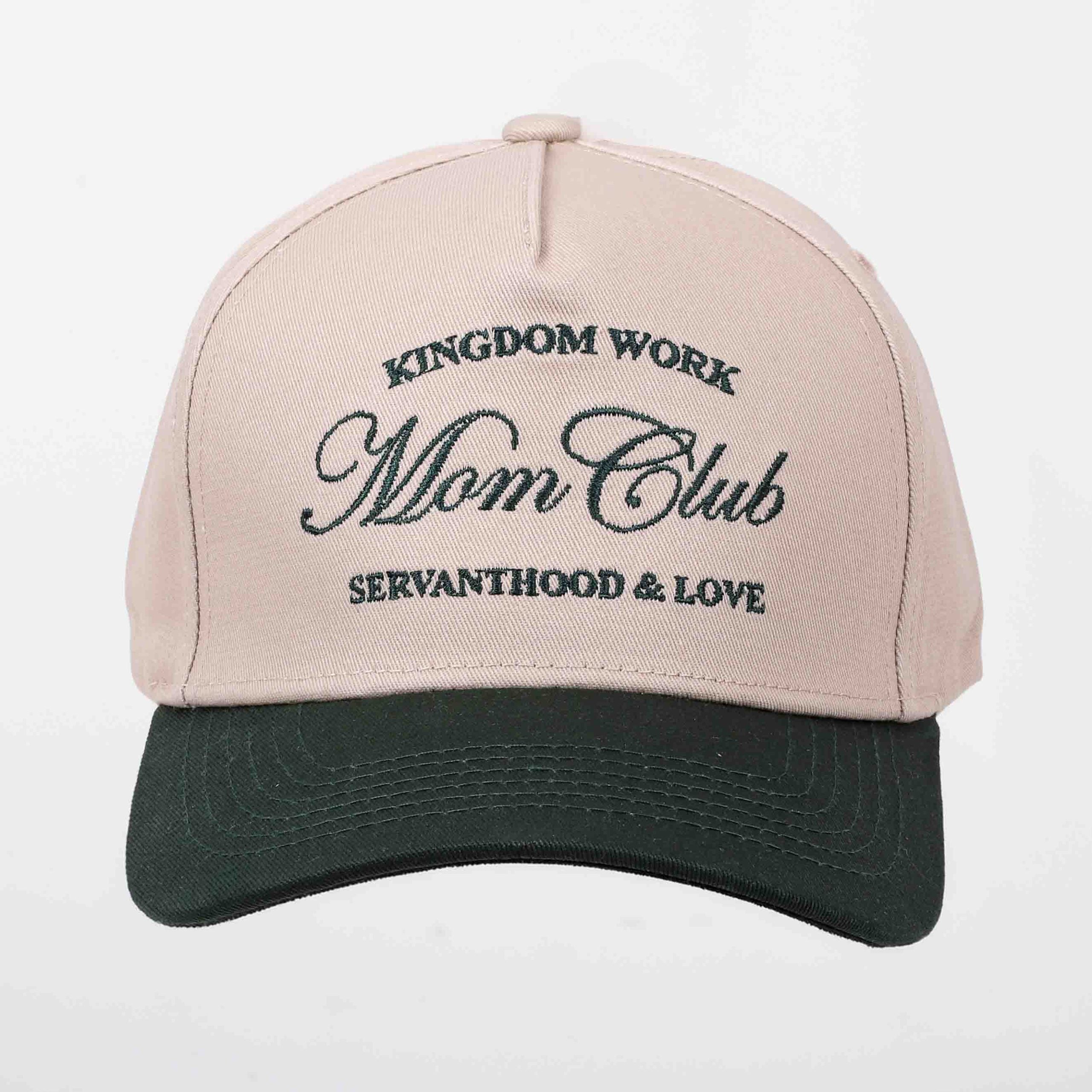 CAP KINGDOM WORK GREEN/TAN