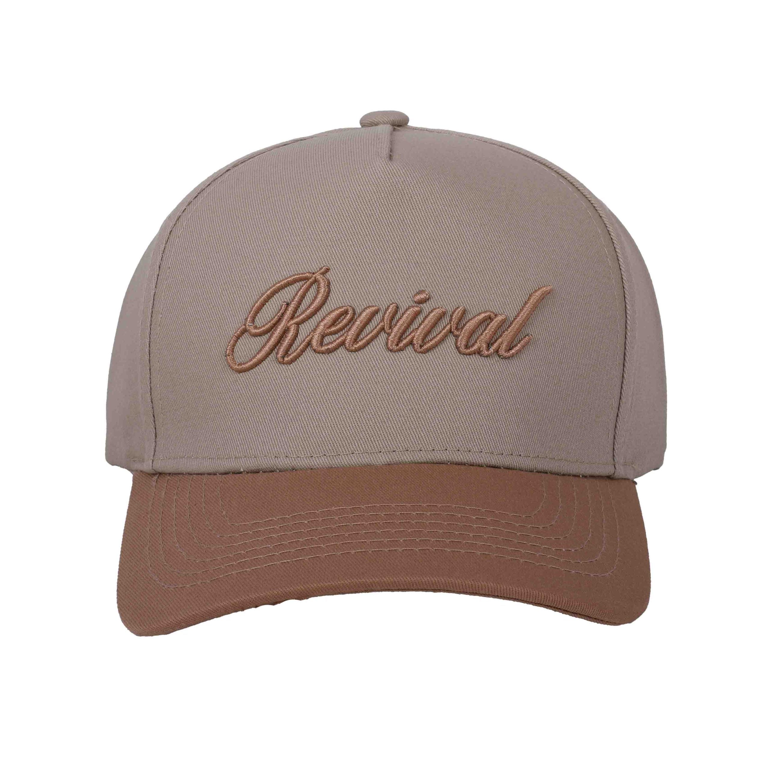 CAP REVIVAL BROWN/TAN