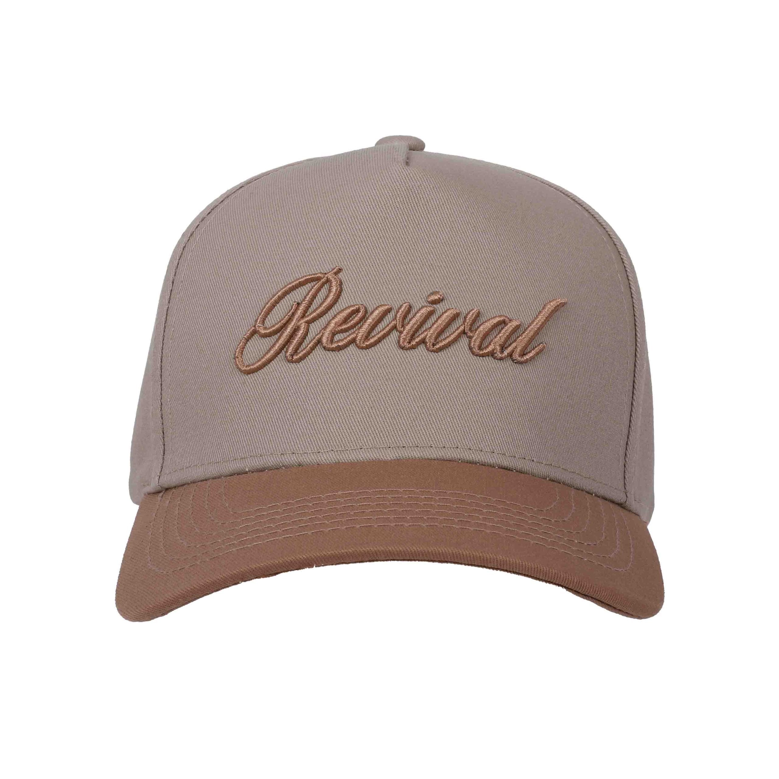 CAP REVIVAL BROWN/TAN