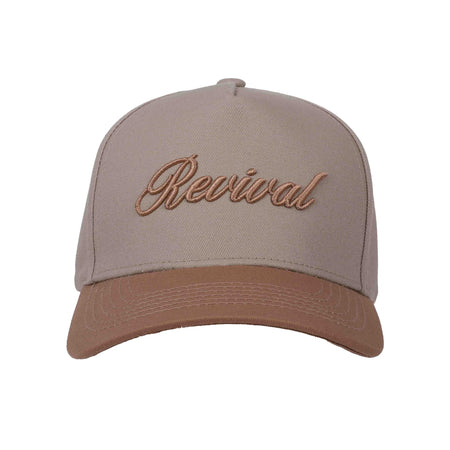 CAP REVIVAL BROWN/TAN