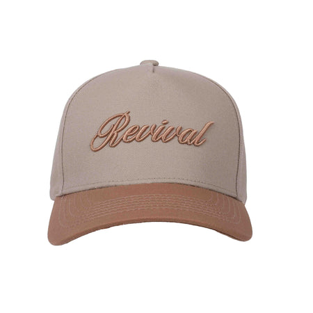 CAP REVIVAL BROWN/TAN
