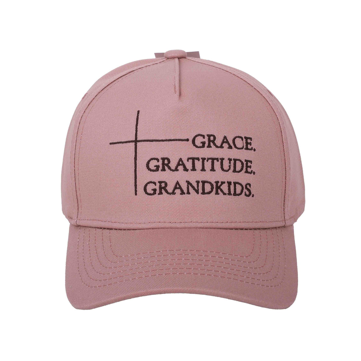 CAP GRACE GRATITUDE GRANDKIDS PINK