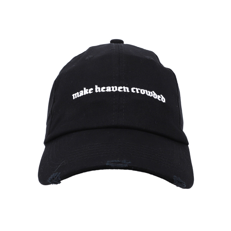 Cap Make Heaven Crowded Black