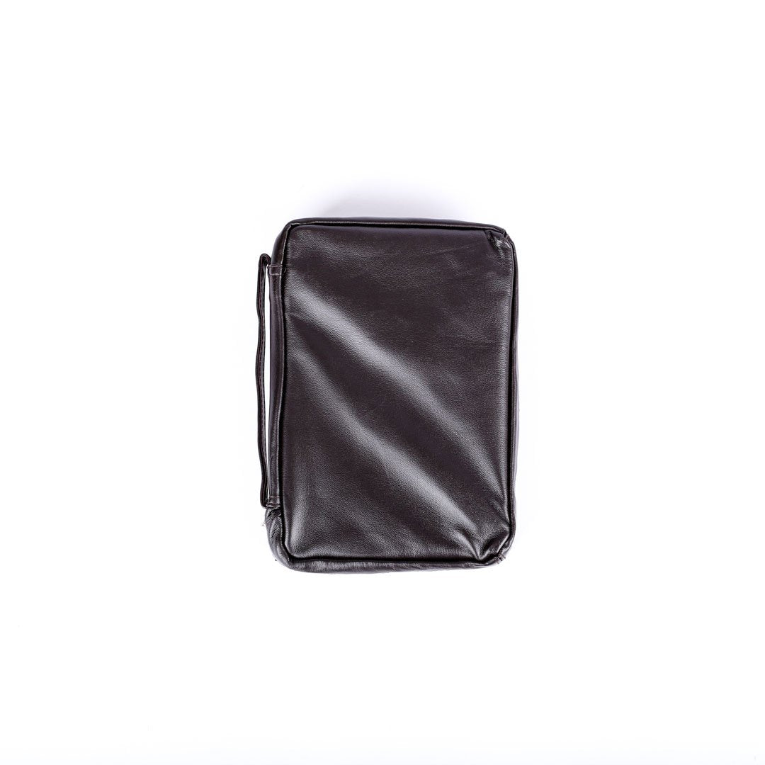 BIBLE COVER LAMBSKIN FULL PANEL BROWN L
