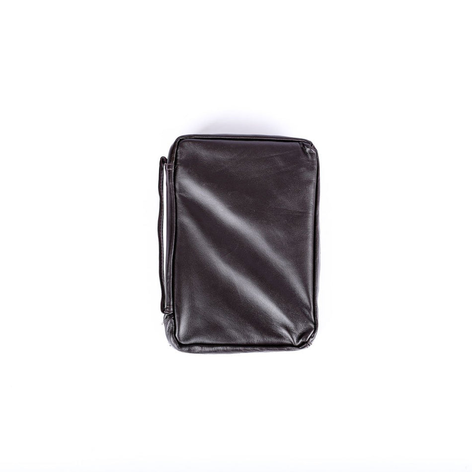 BIBLE COVER LAMBSKIN FULL PANEL BROWN L