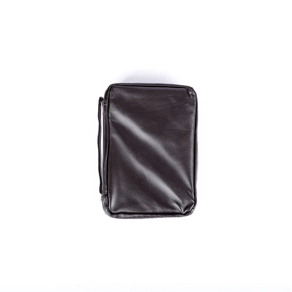 Bible Cover – Lambskin – Full Panel – Brown – Large