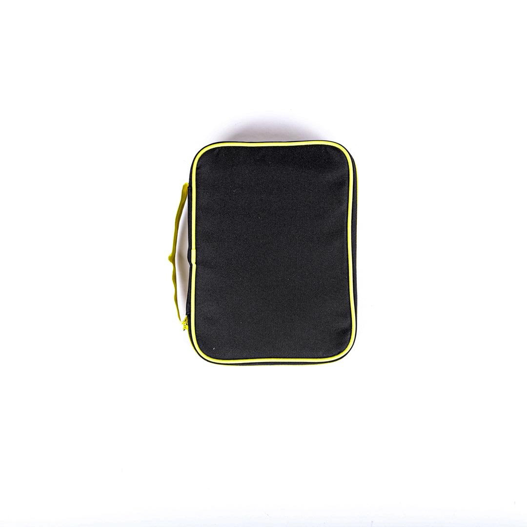 BIBLE COVER CANVAS COLORFUL BLACK/YELLOW M
