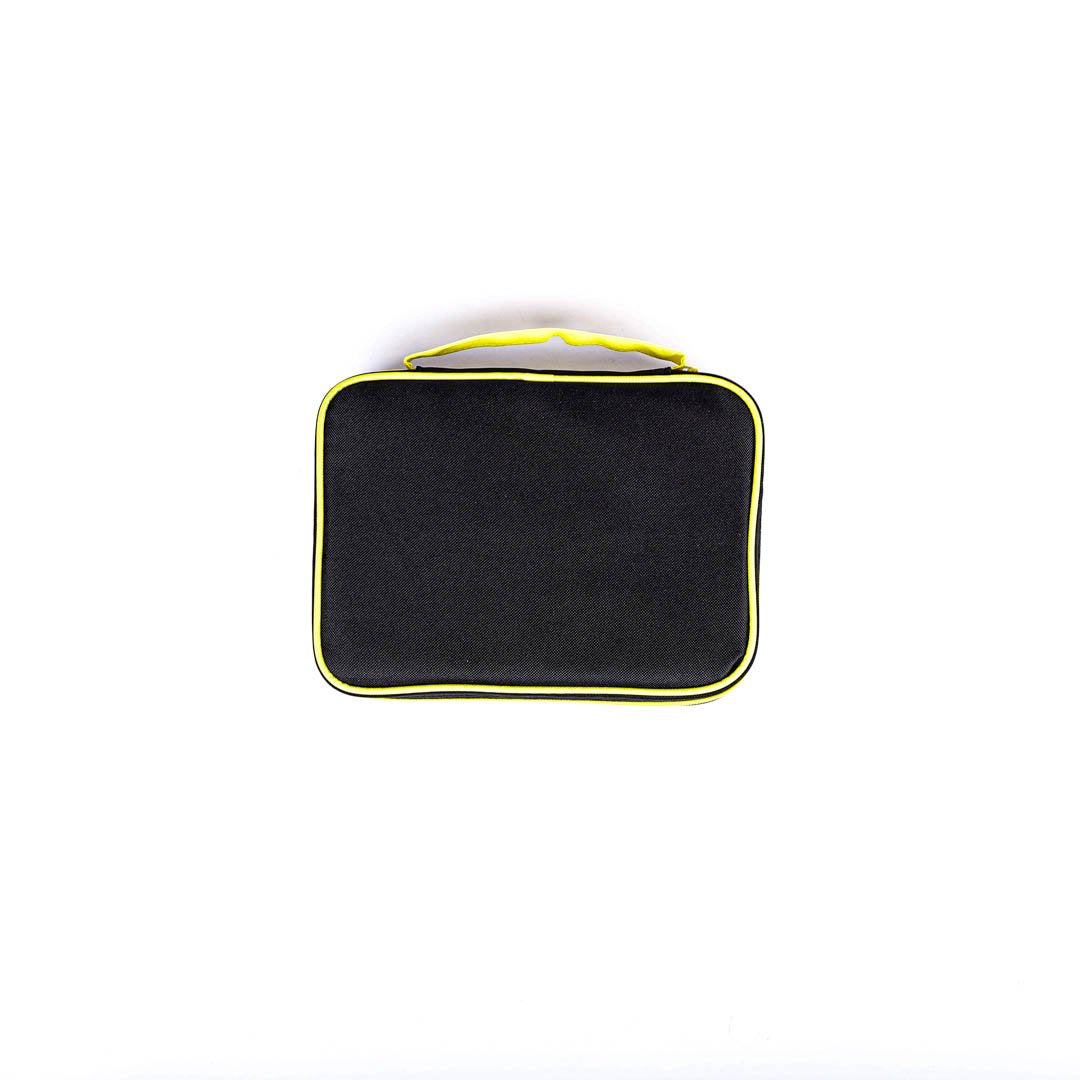 BIBLE COVER CANVAS COLORFUL BLACK/YELLOW M