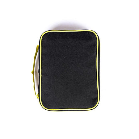 BIBLE COVER CANVAS COLORFUL BLACK/YELLOW L