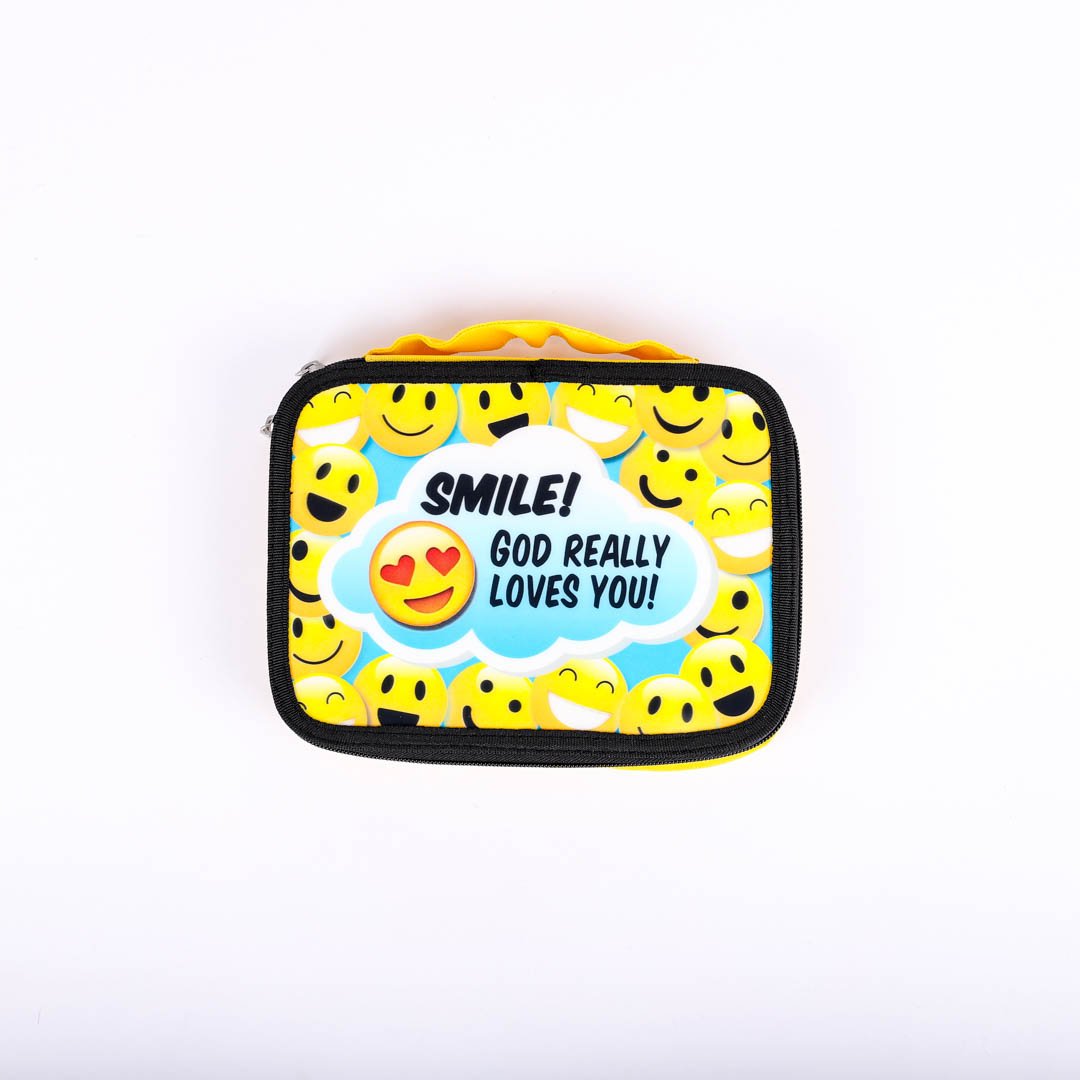 BIBLE COVER CANVAS 3D SMILE M