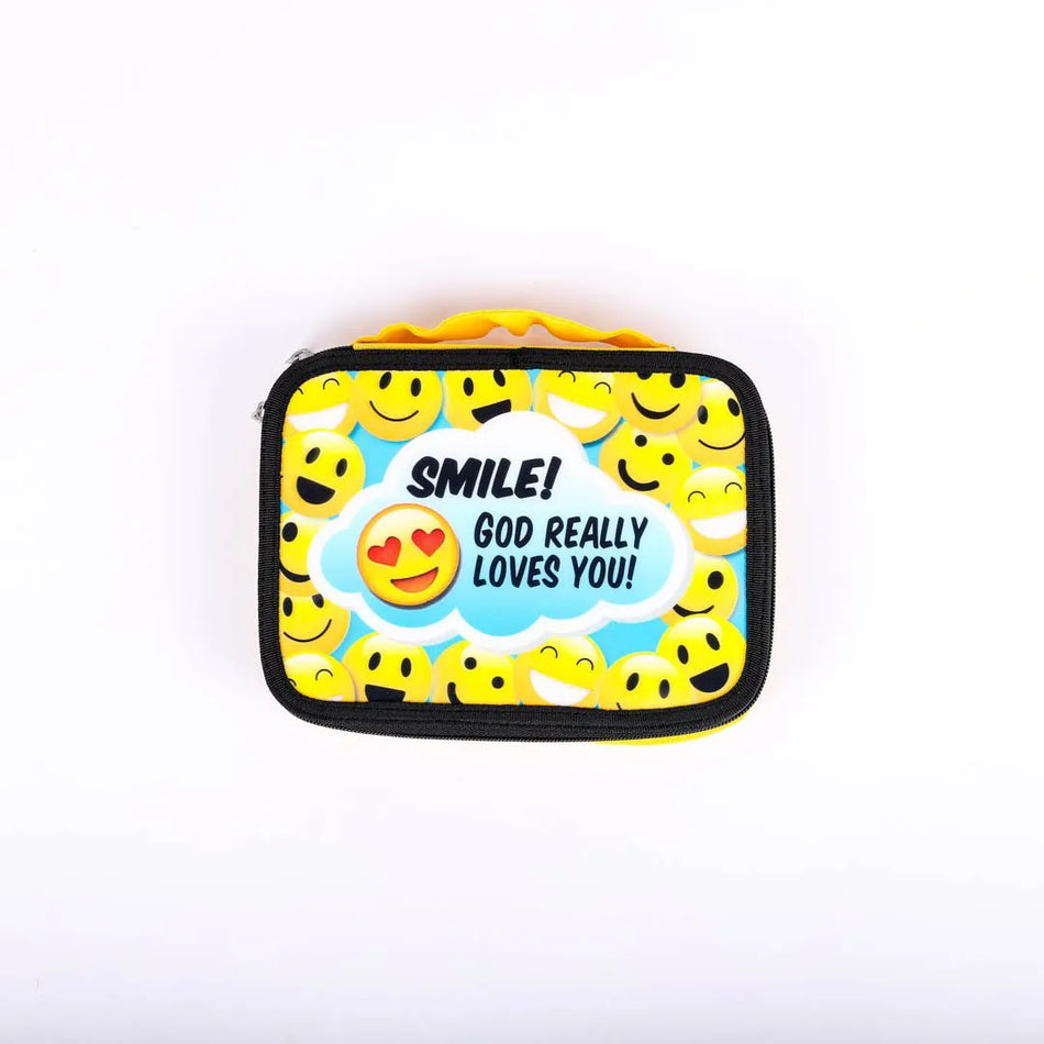 Bible Cover Canvas 3D Smile – Medium