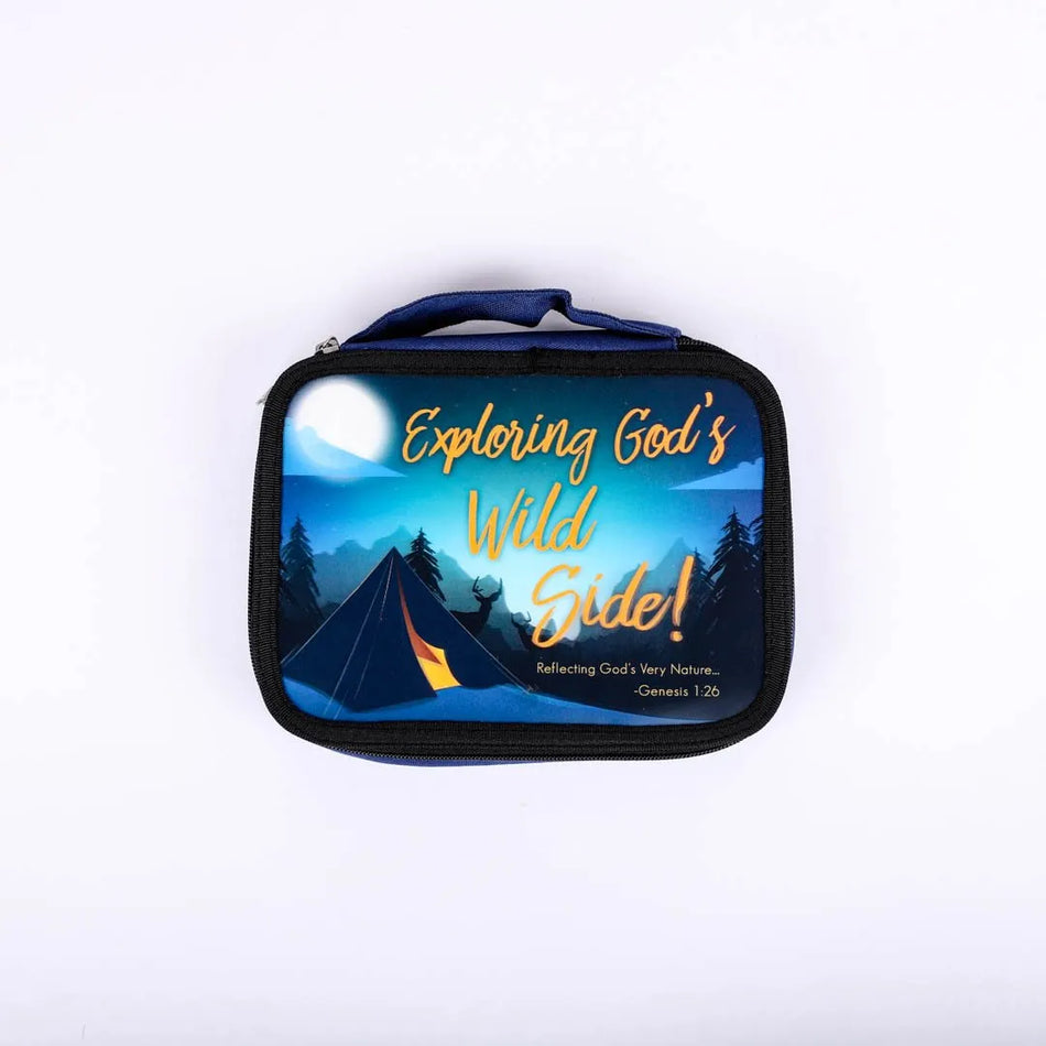 Bible Cover Canvas 3D Exploring God’s Wild Side – Medium