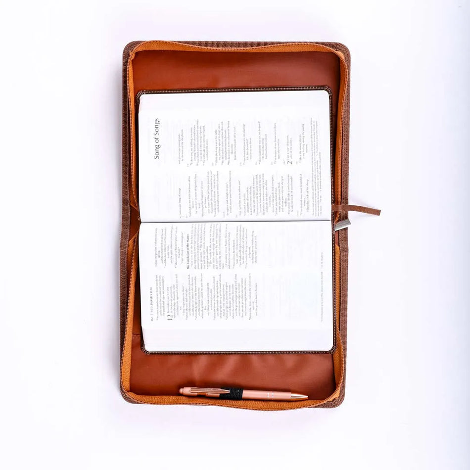 "Set Your Mind on things Above" Large Bible Cover