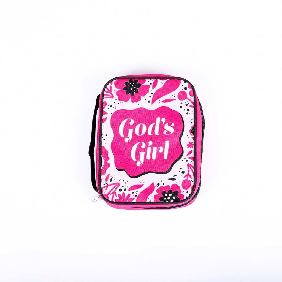 Bible Cover – Canvas – Gods Girl – Medium