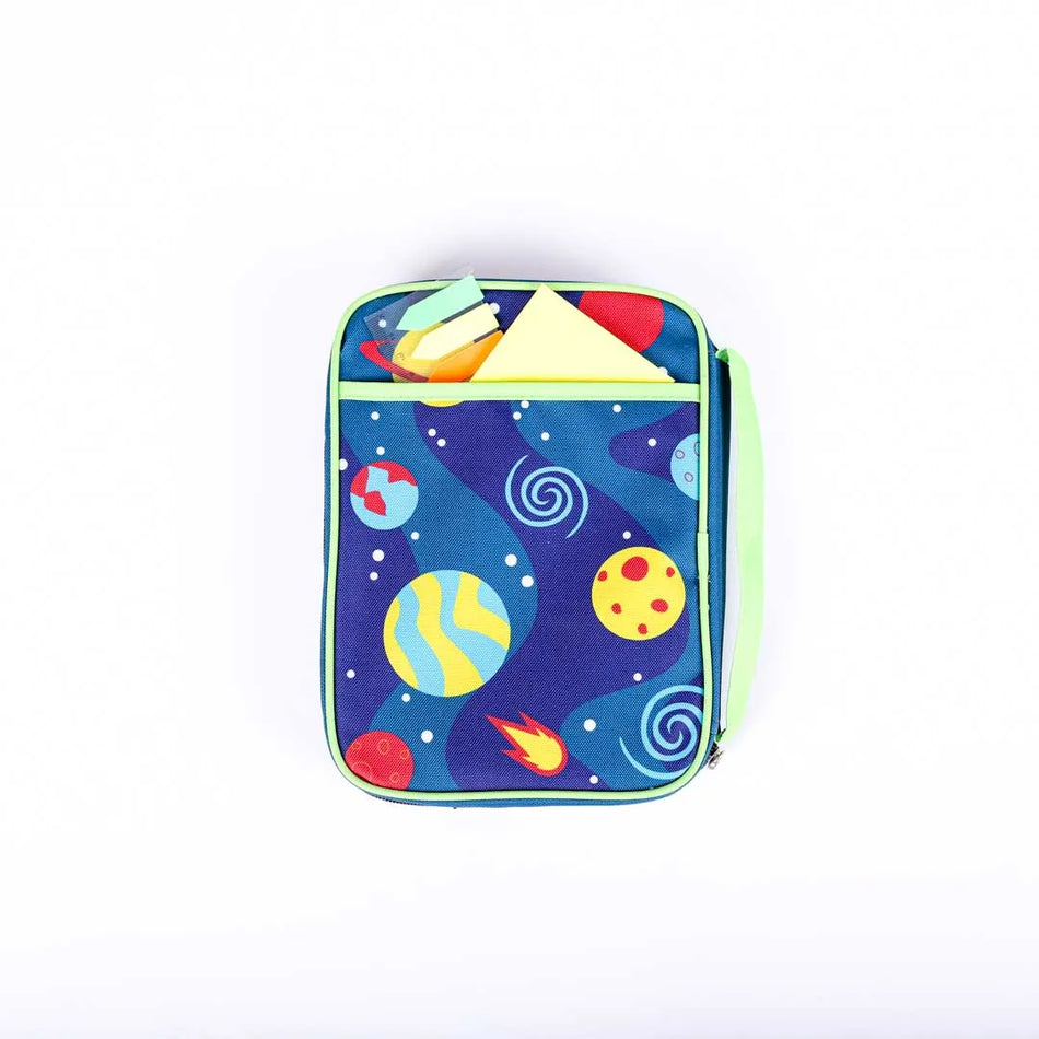 Bible Cover – Canvas – To the Moon – Medium