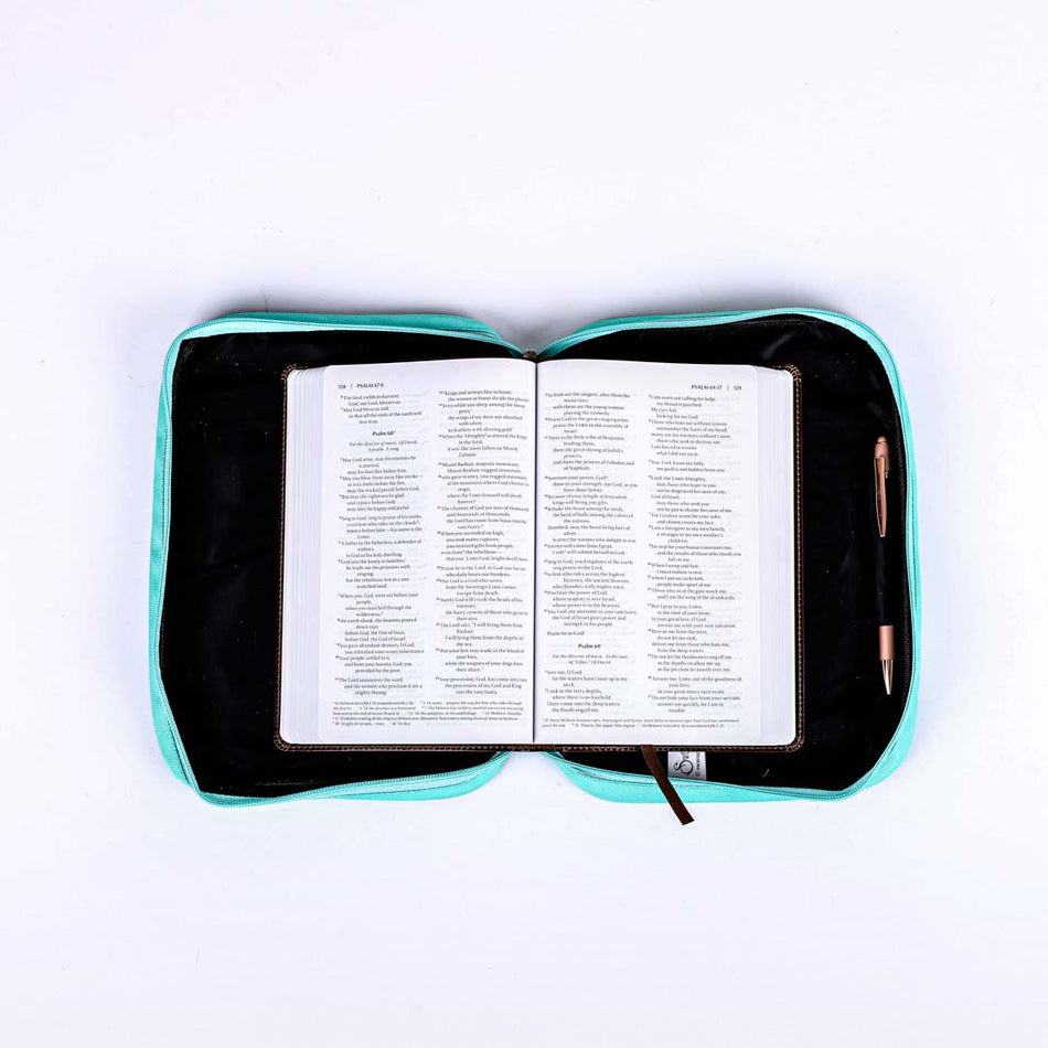 BIBLE COVER CANVAS IT IS WELL M