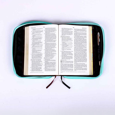 BIBLE COVER CANVAS IT IS WELL L