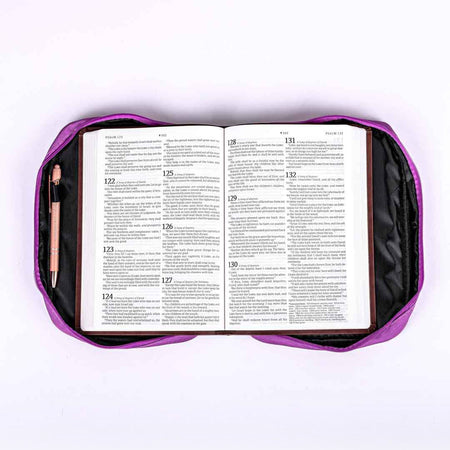 BIBLE COVER SEQUIN GODS GIRL M