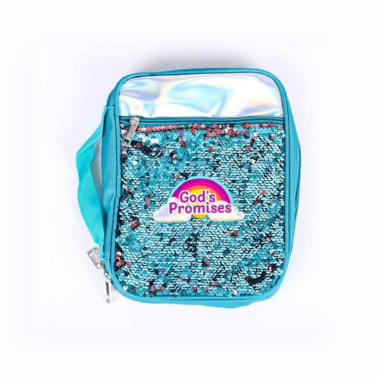 BIBLE COVER SEQUIN GODS PROMISES M