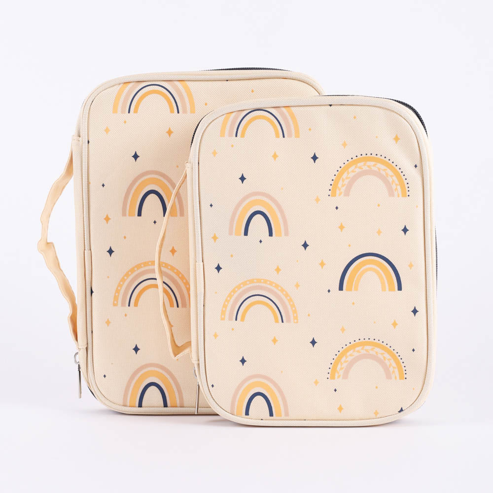 BIBLE COVER CANVAS RAINBOW M