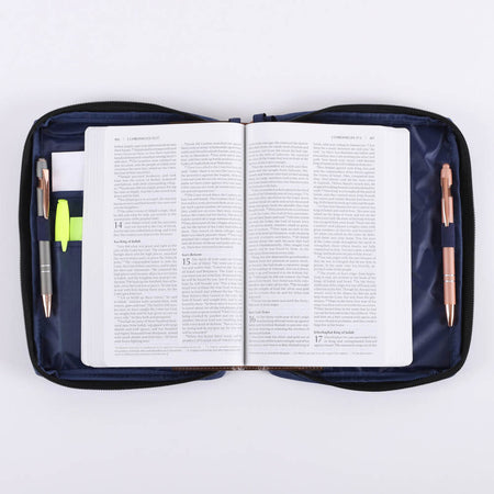 BIBLE COVER CANVAS BUTTERFLY/WONDERFUL L