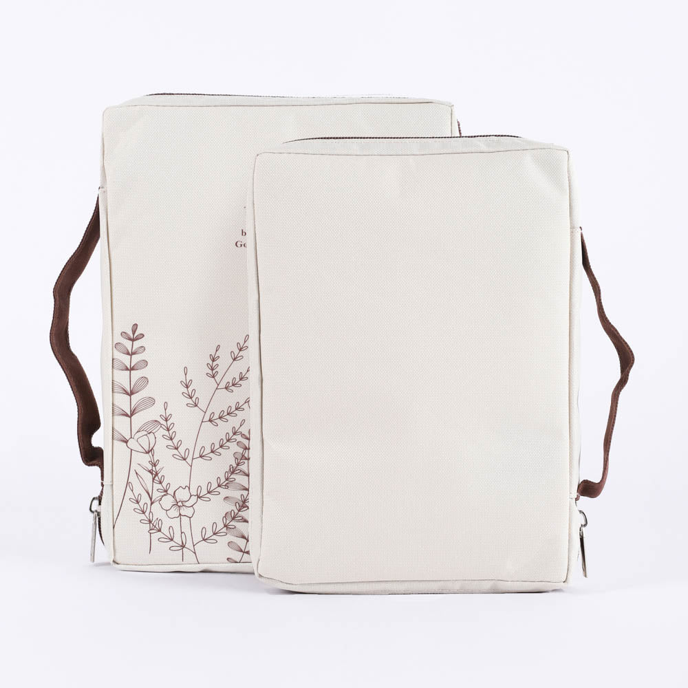 BIBLE COVER CANVAS ISAIAH 40:8 L