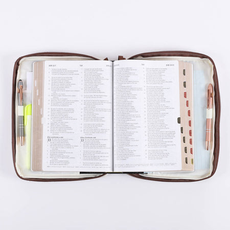 BIBLE COVER CANVAS ISAIAH 40:8 L