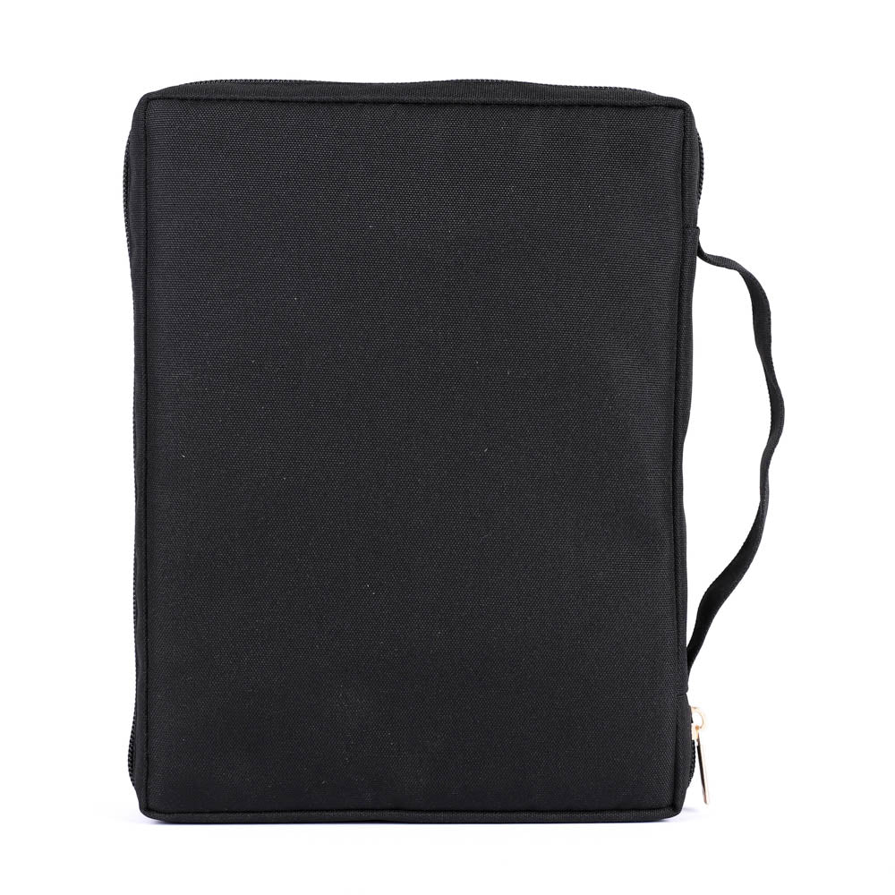 BIBLE COVER CANVAS CROSS PATCH M