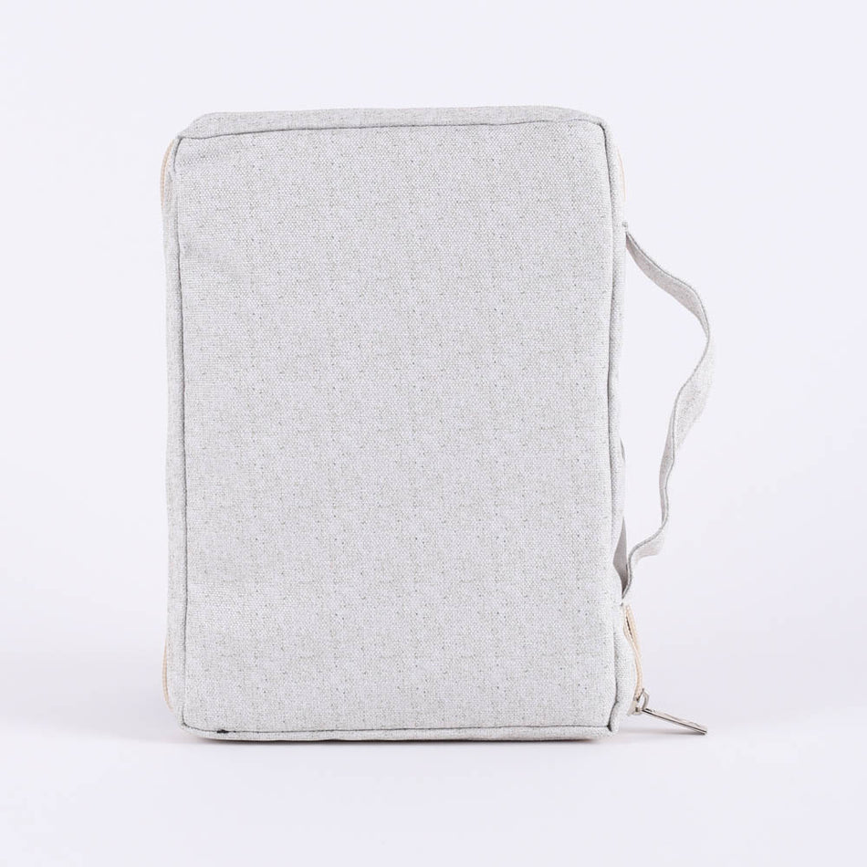 Floral Holy Bible Canvas Cover | Christian Bible Carrying Case | Multiple Sizes