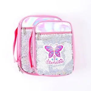 Canvas Bible Cover with Reversible Sequins – Cherished – L