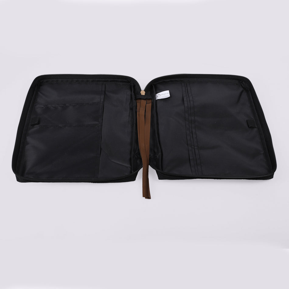 Bible Cover Canvas Cross Patch XL