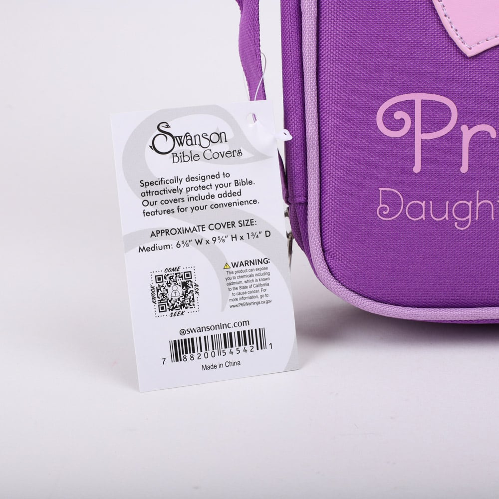 Bible Cover and Books Princess M by Swanson Christian Products, product view 8