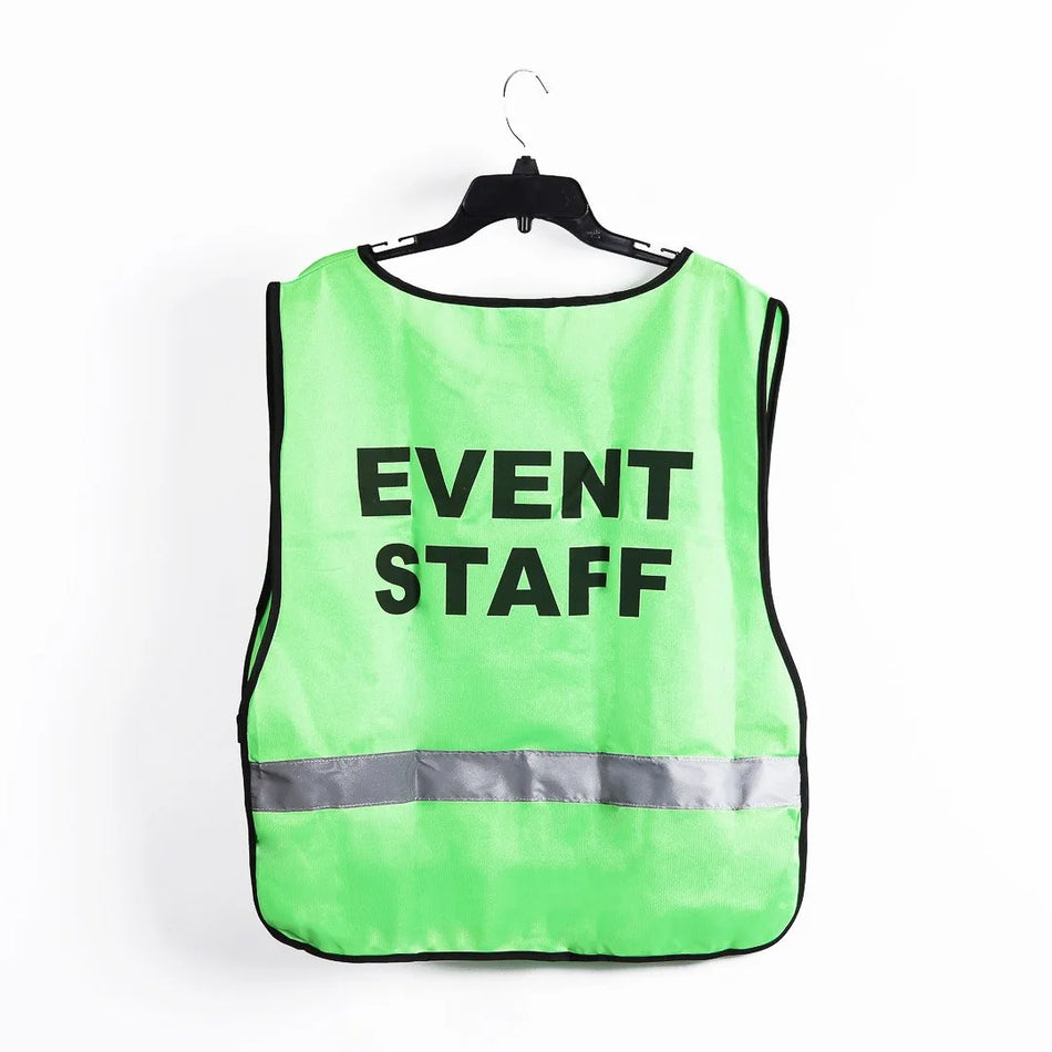 Safety Vest – Event Staff – Green – Extra Large