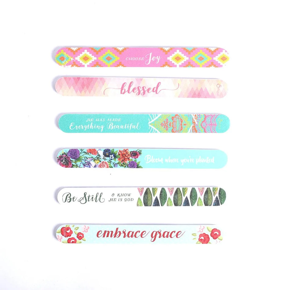 Nail File Modern Assortment Display Pk72