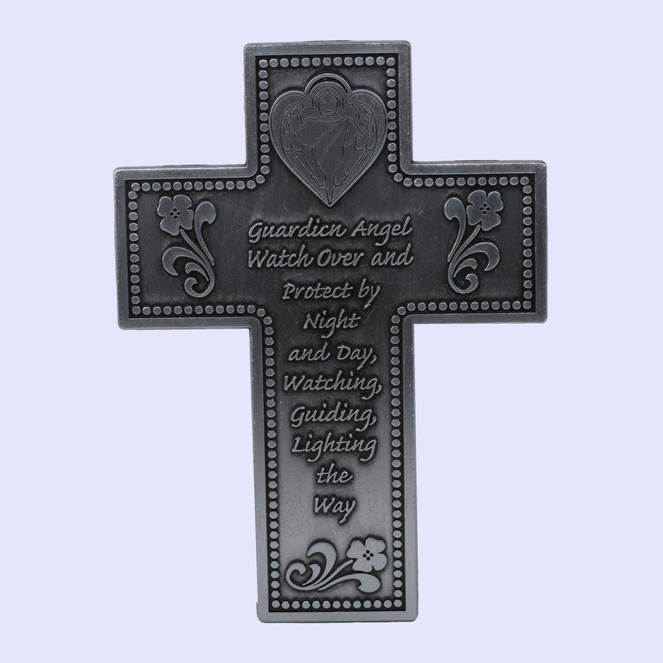 Wall Cross Guardian Angel