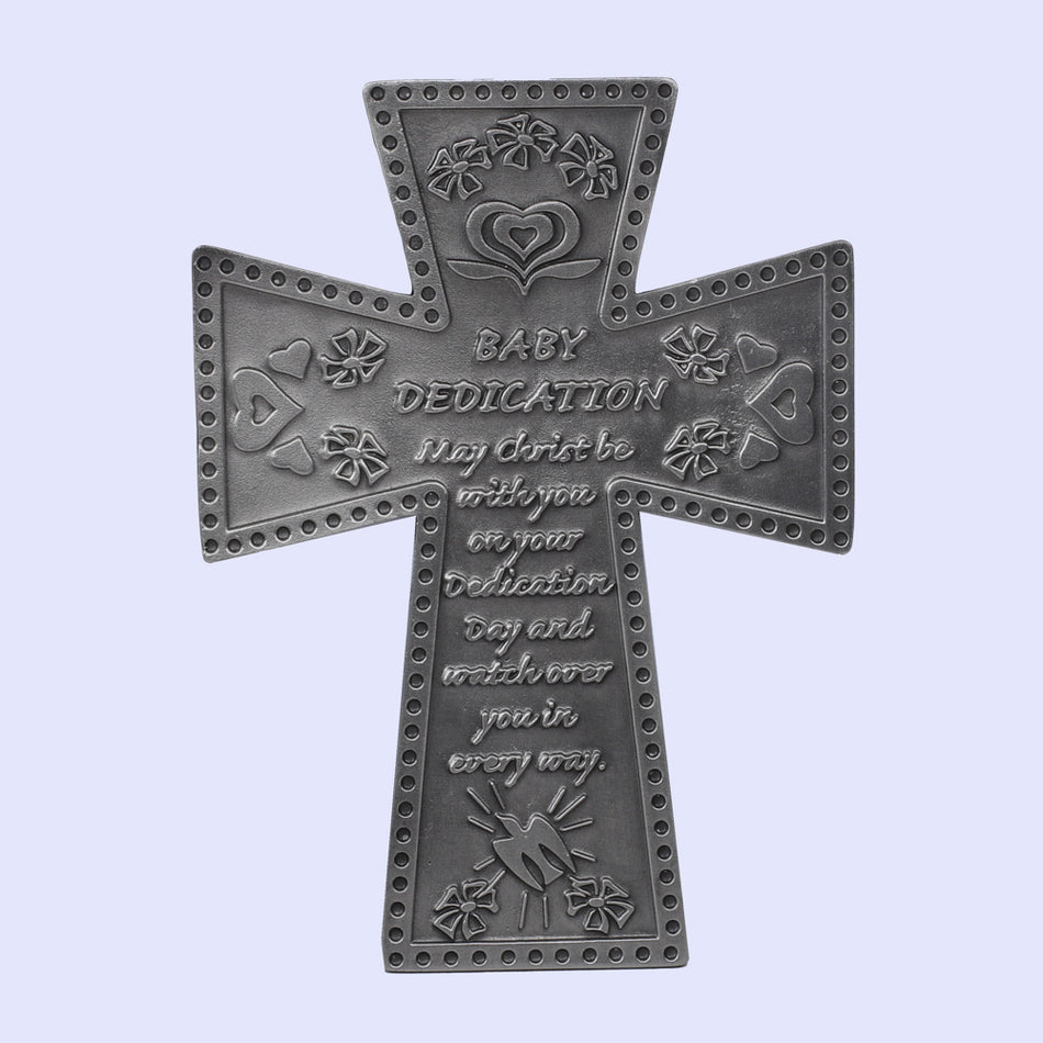 Wall Cross Baby Dedication