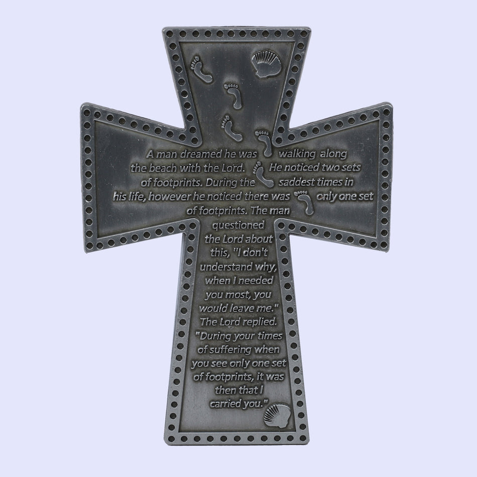 Wall Cross Footprints