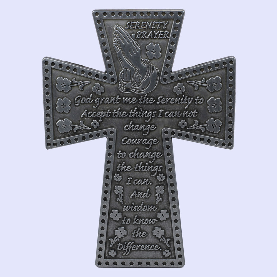 Wall Cross Serenity Prayer