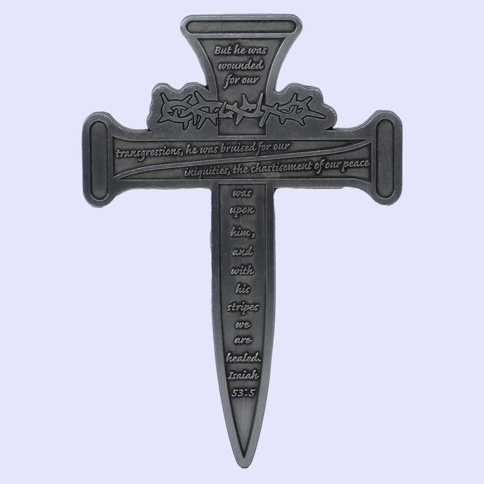 Wall Cross Nail Cross With Thorns
