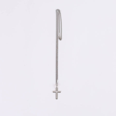 NECKLACE CROSS CUTOUT DOVE 24"