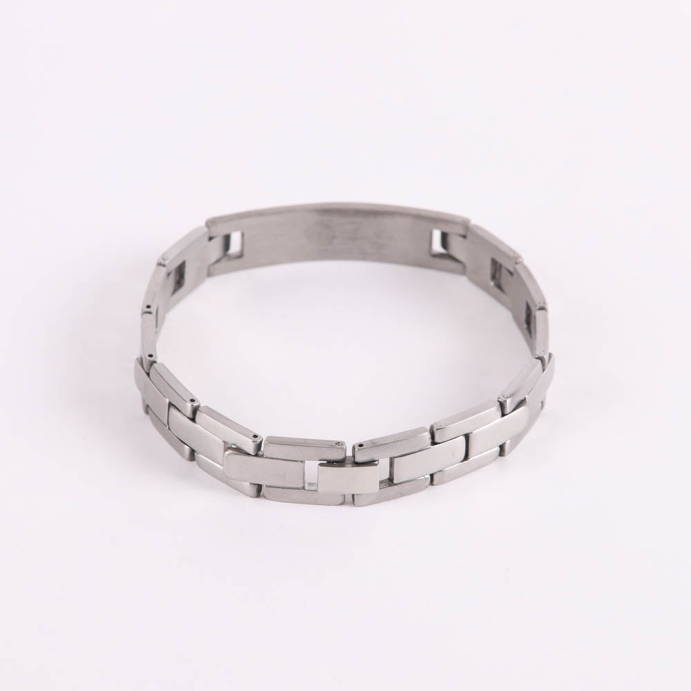 BRACELET O.F. PRAYER STAINLESS STEEL 8"
