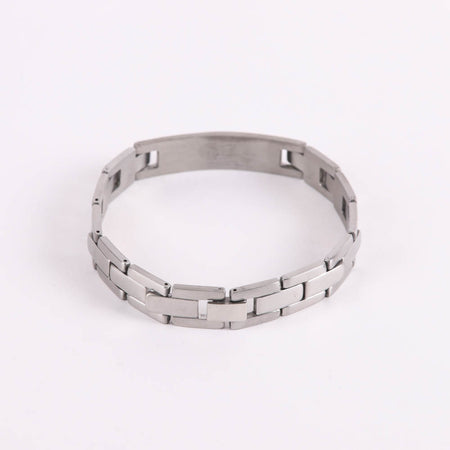 BRACELET O.F. PRAYER STAINLESS STEEL 8"