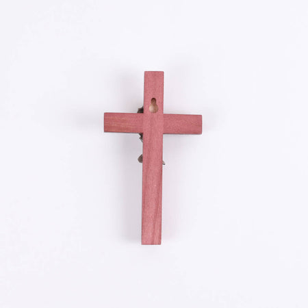 WALL CROSS CHERRY BOY SILVER 6"