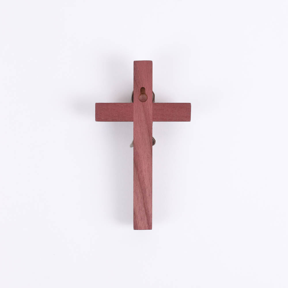 WALL CROSS CHERRY GIRL SILVER 6"