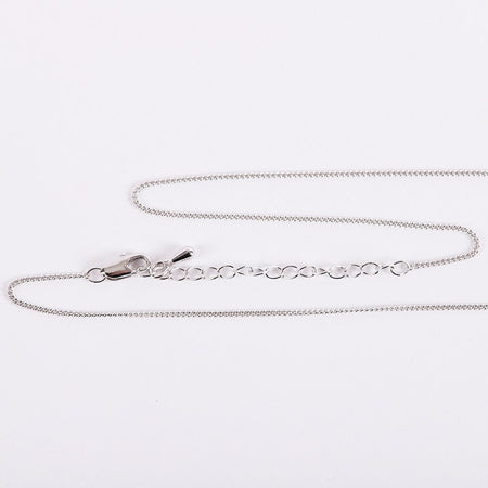 NECKLACE CRUCIFIX STERLING 16"